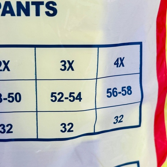 Adult 5XL Tingley Vision Overalls Class E Waterproof Windproof Reflective O23122 - Picture 5 of 7